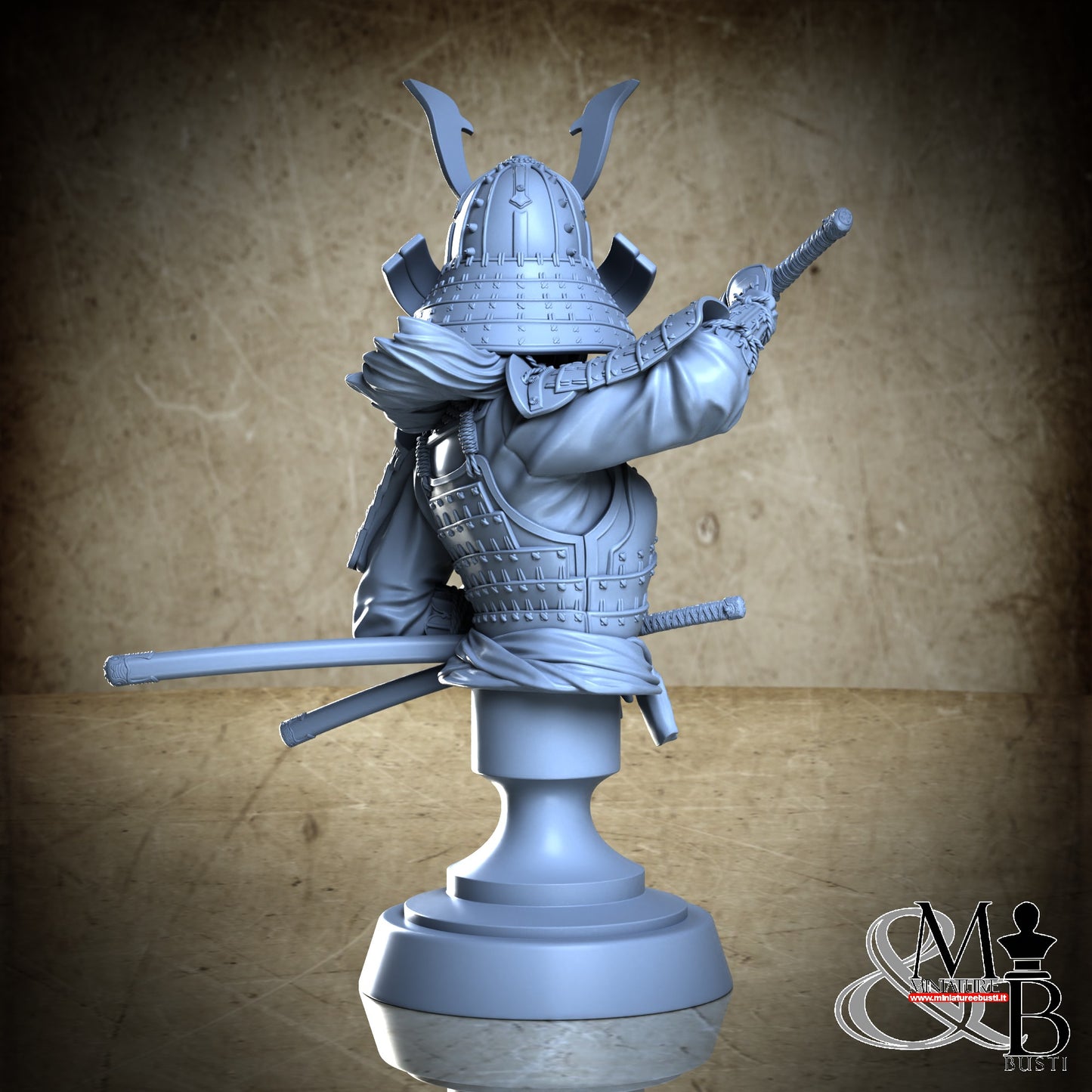 Samurai Bust - Armor