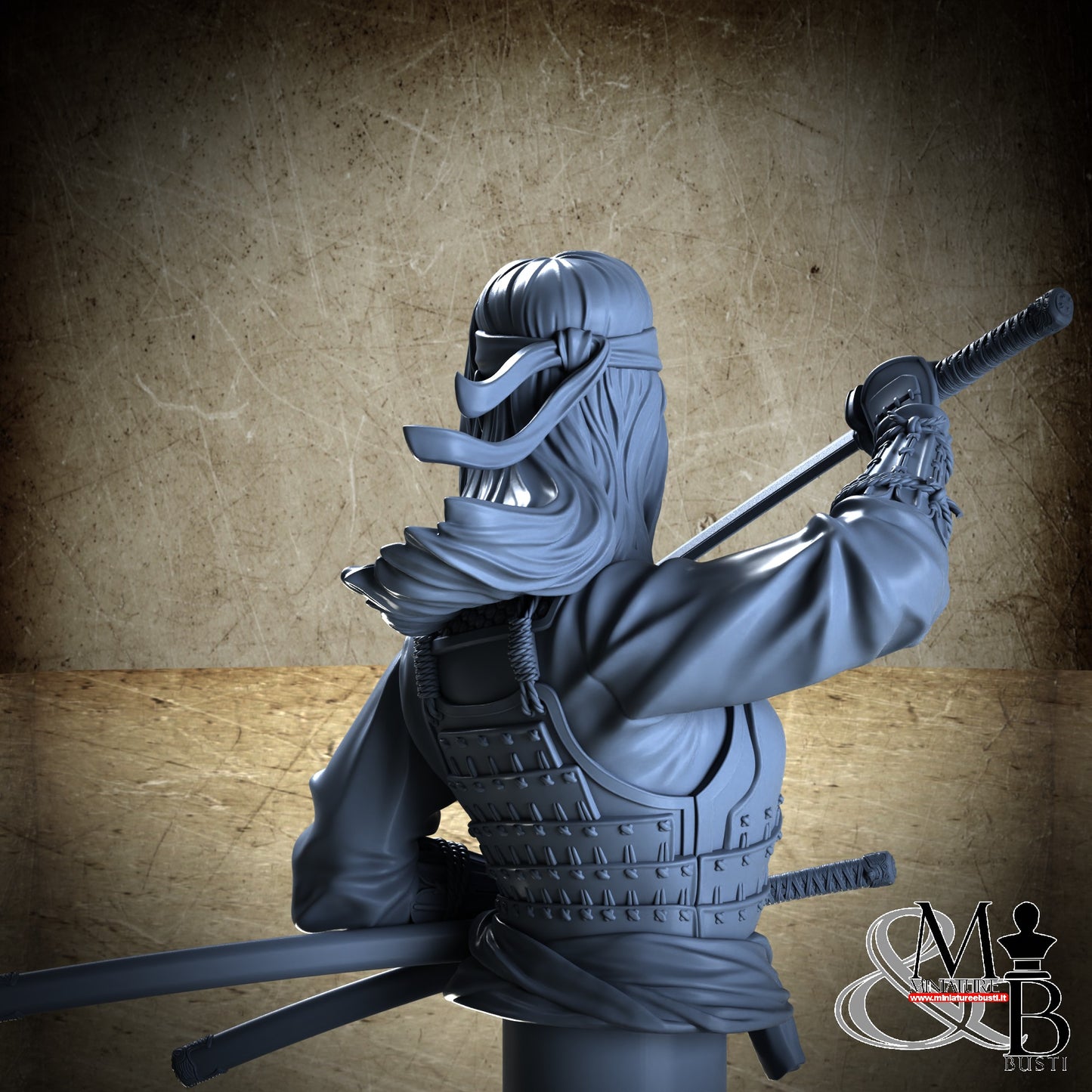 Samurai Bust - Ronin