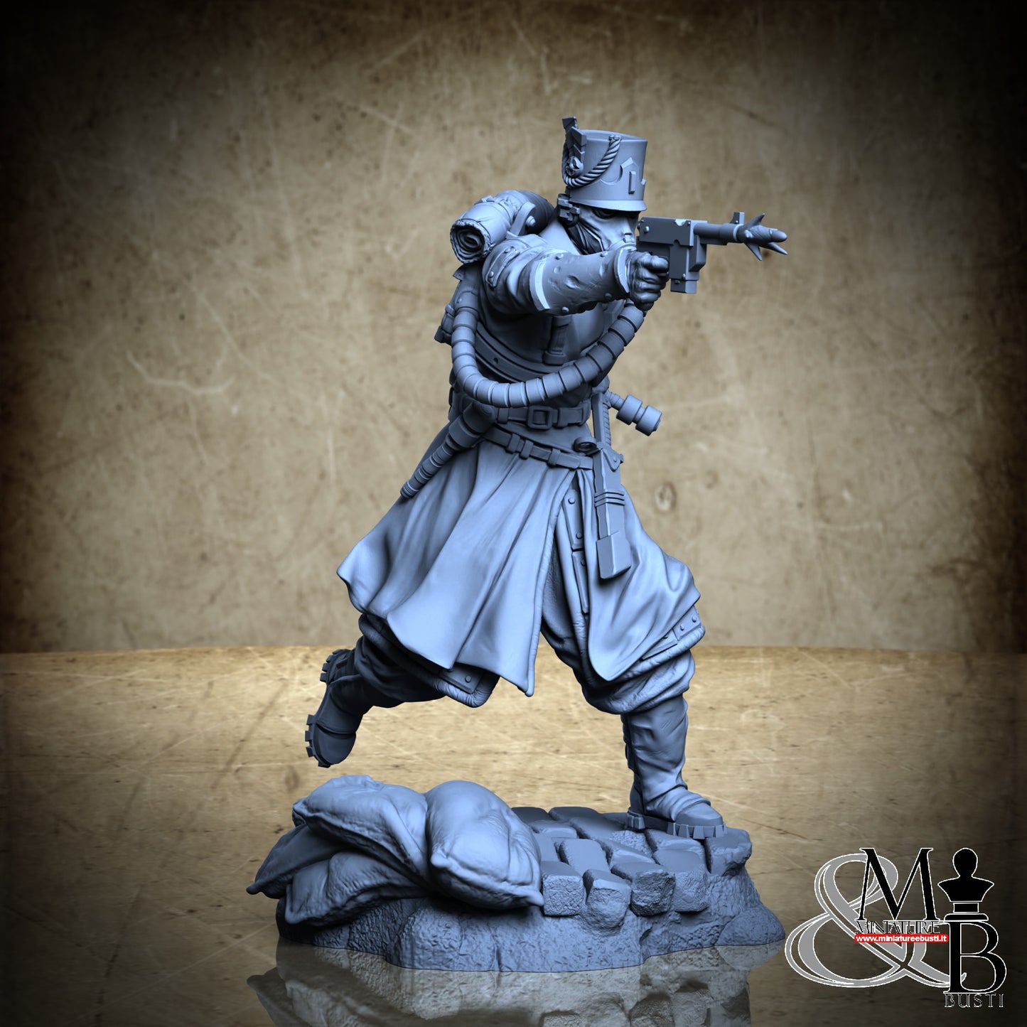 Morior Light Infantry - Sergeant Firing