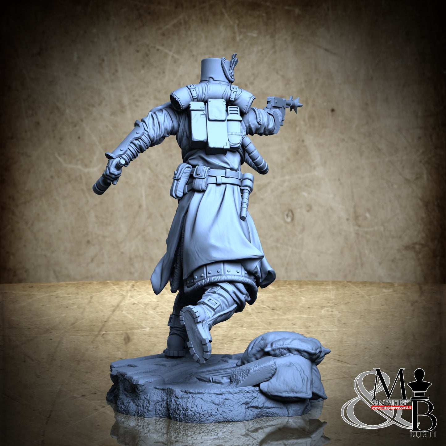 Morior Light Infantry - Sergeant Firing