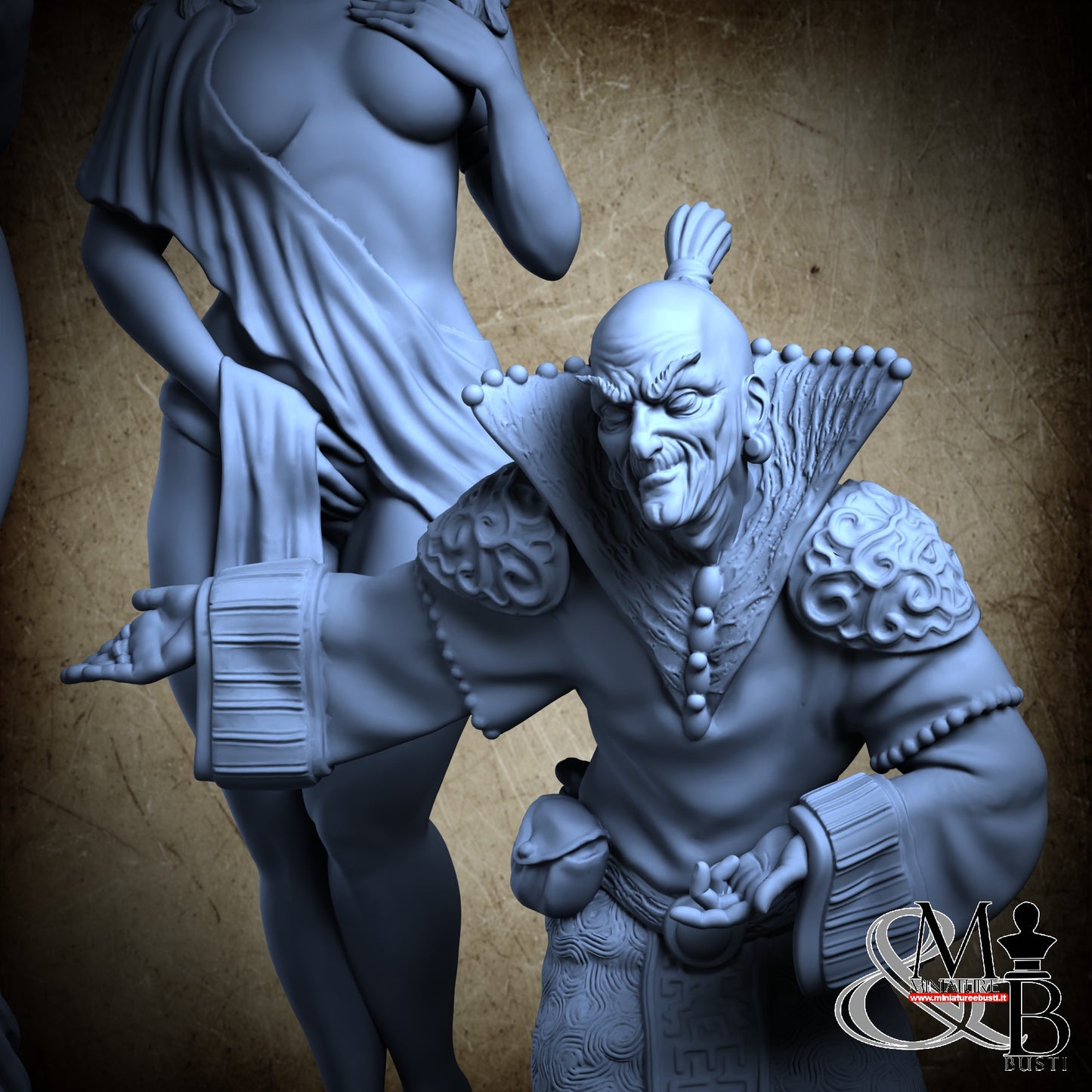The Slavemarket - Sestertius Diorama
