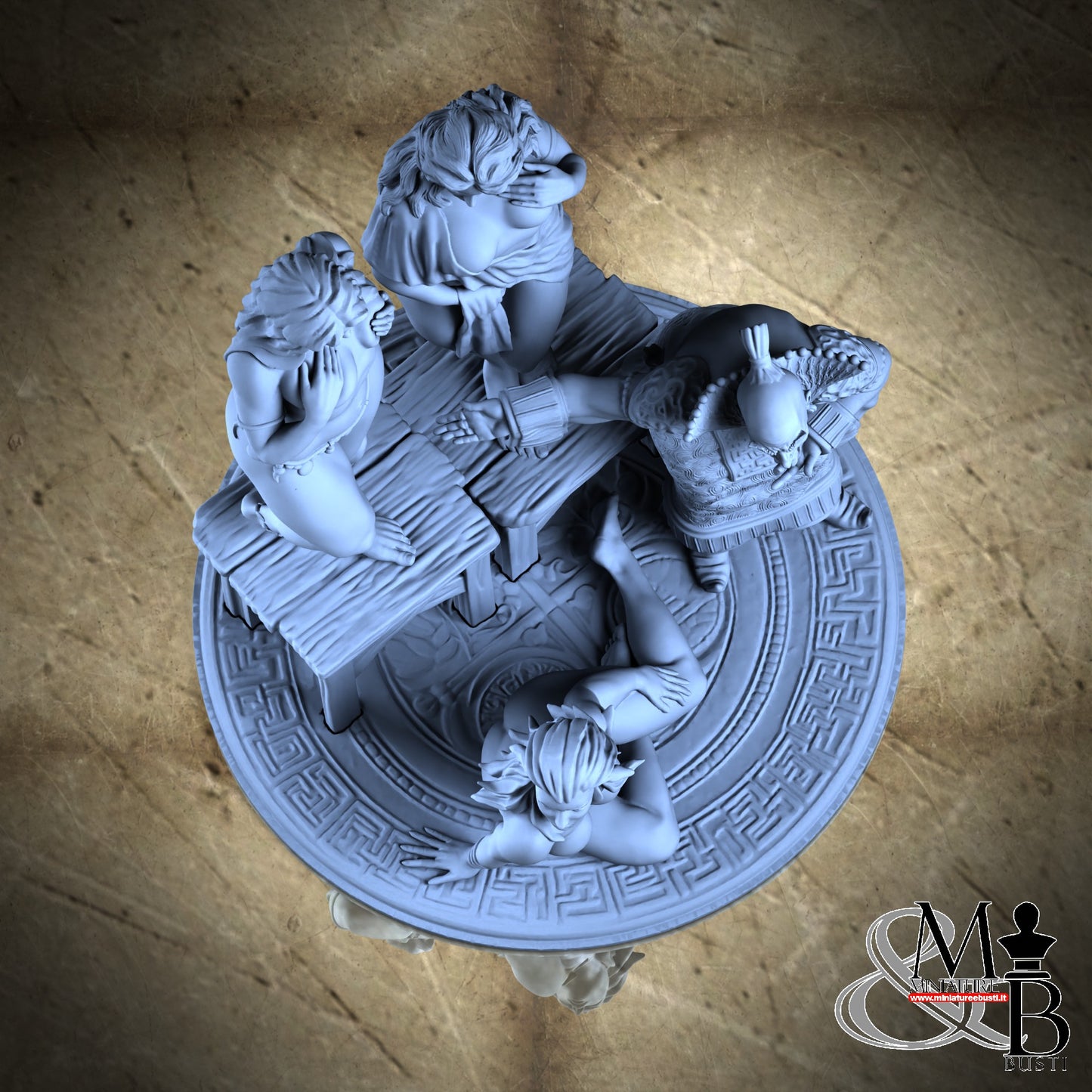 The Slavemarket - Sestertius Diorama
