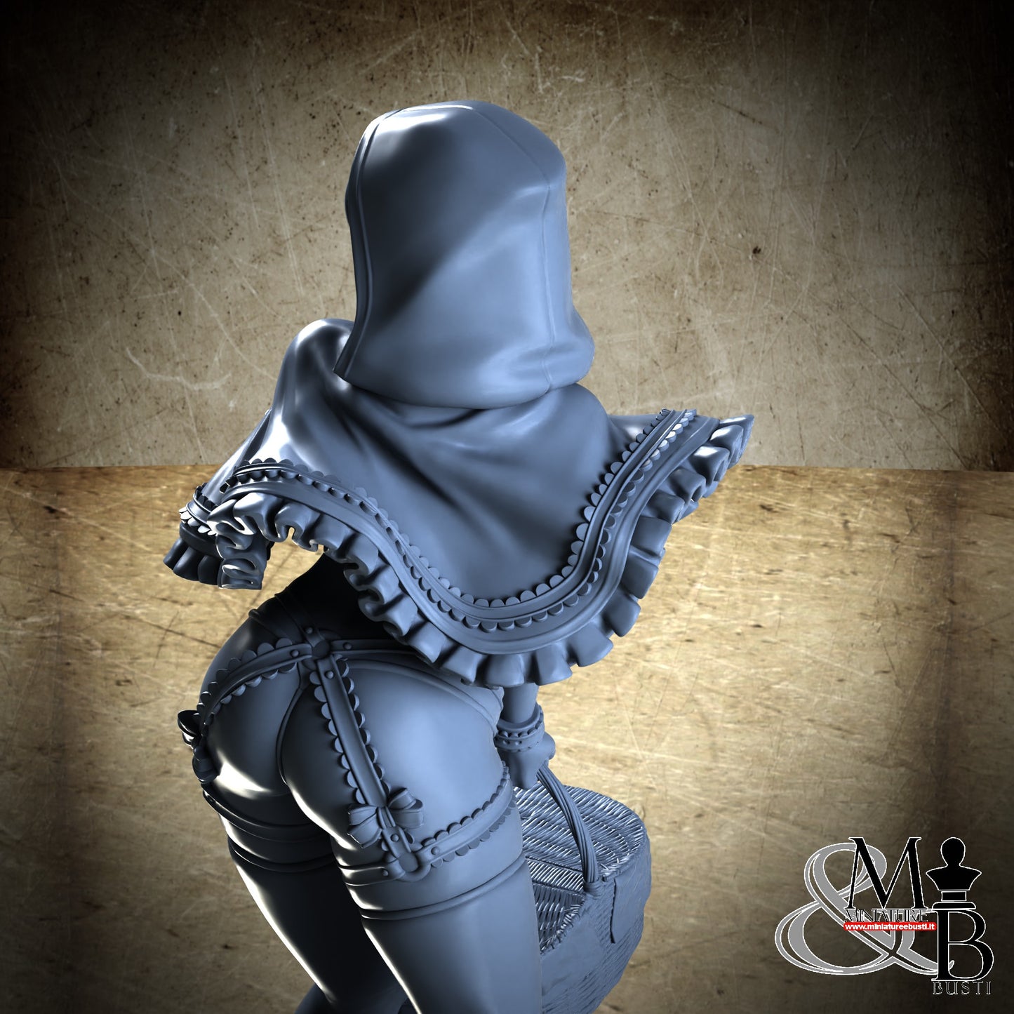 Sexy Red Riding Hood - Underwear with hood