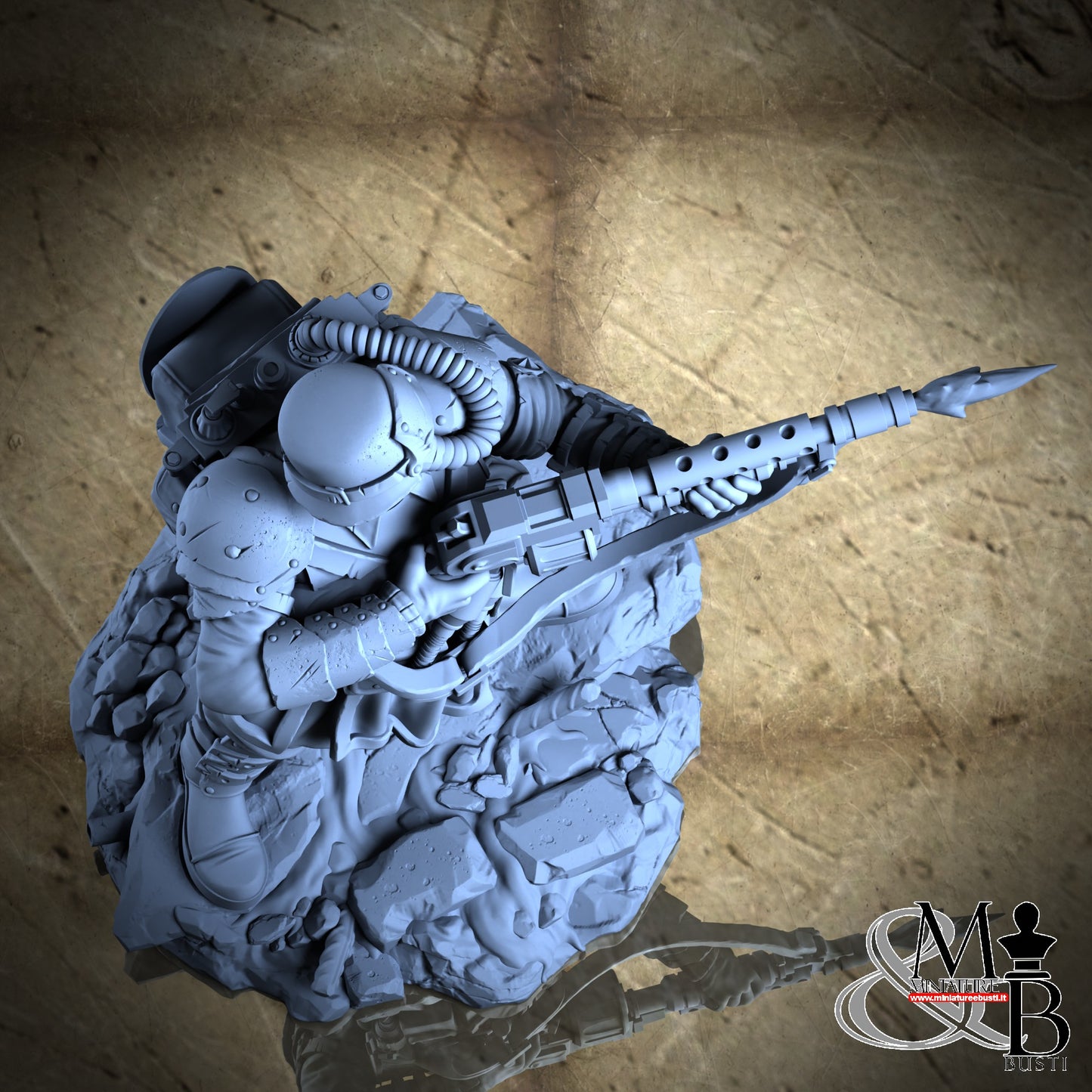 Morior Shocktrooper - Pose 1 Shooting