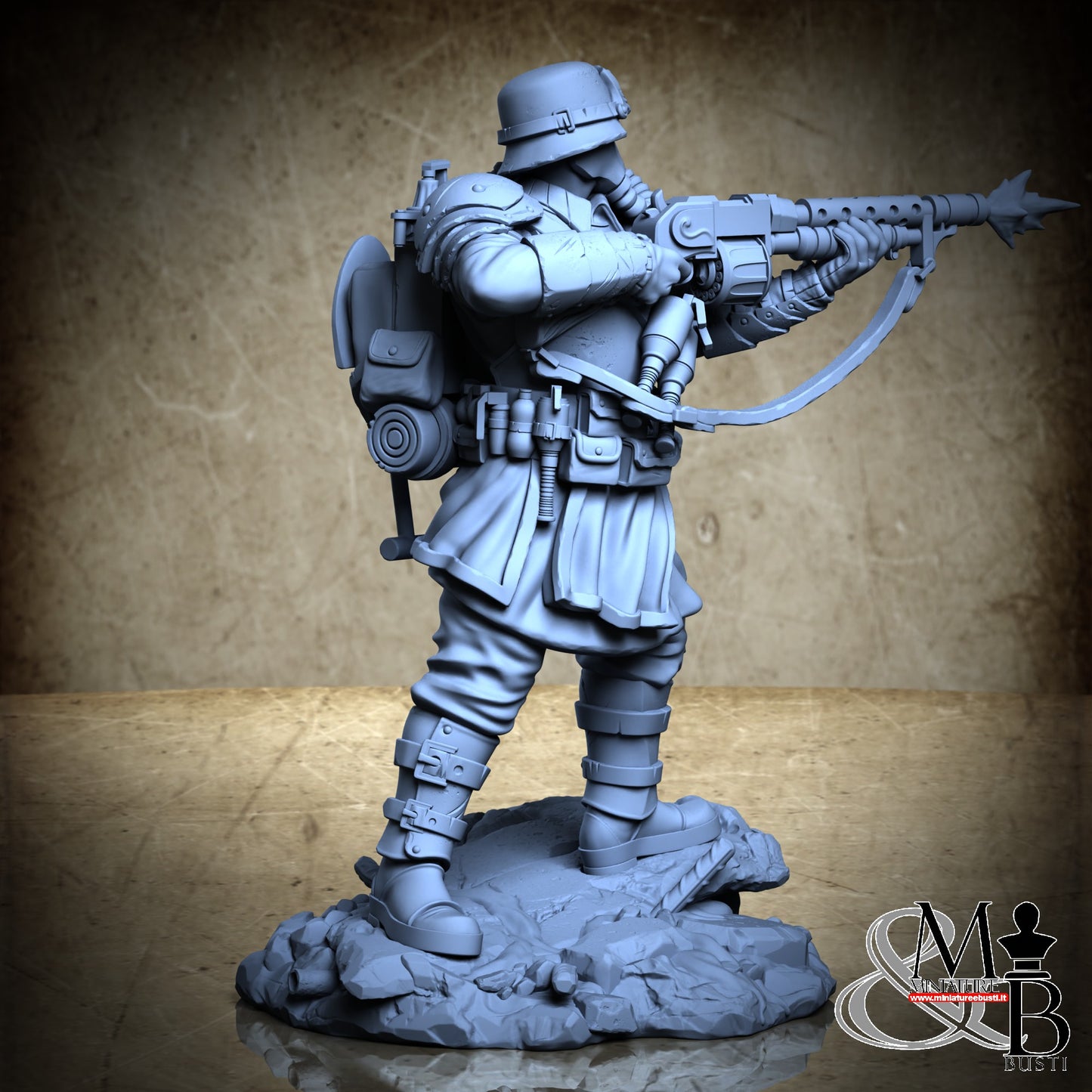 Morior Shocktrooper - Pose 1 Shooting
