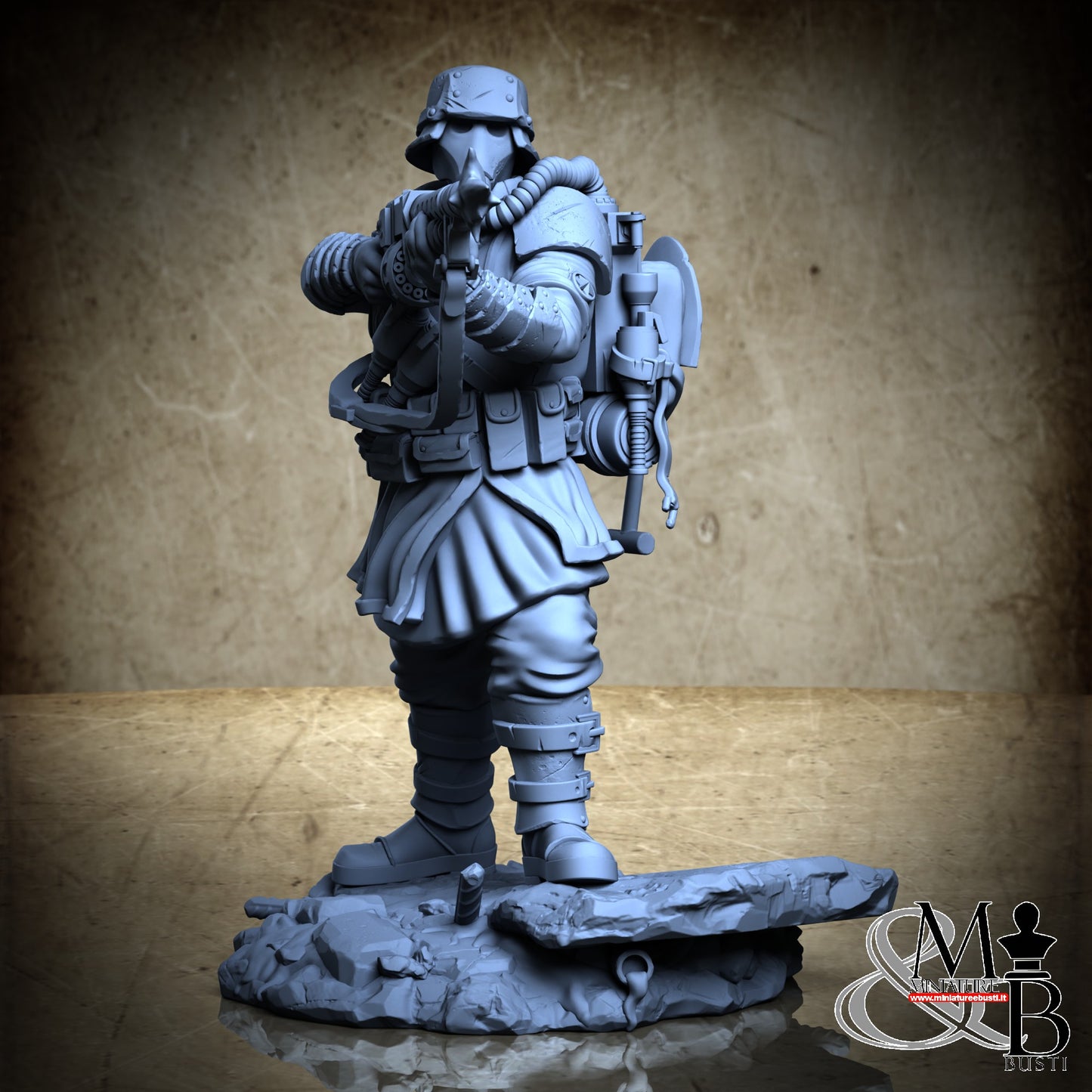 Morior Shocktrooper - Pose 1 Shooting