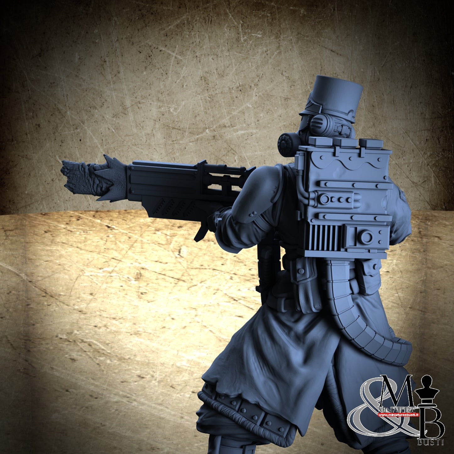 Morior Light Infantry - Plasma Shotgun Firing
