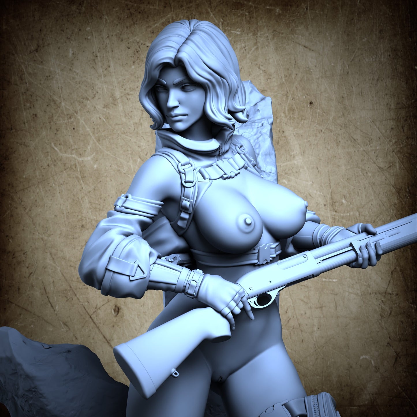 Shotgun - Full Nude
