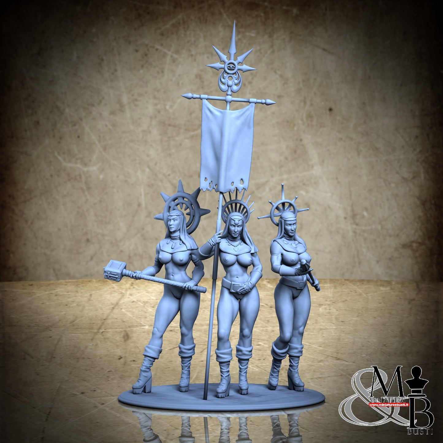 Sisters Diorama - Diorama NSFW Flag