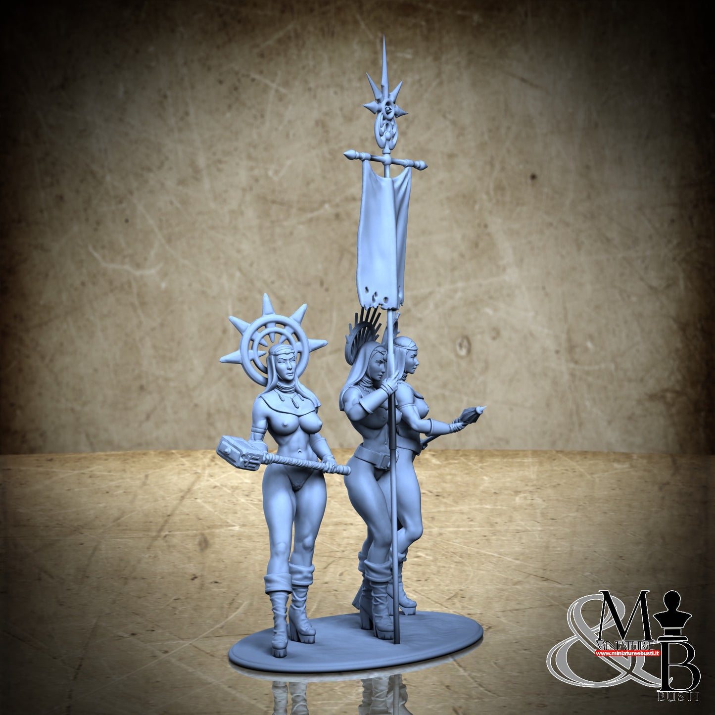 Sisters Diorama - Diorama NSFW Flag