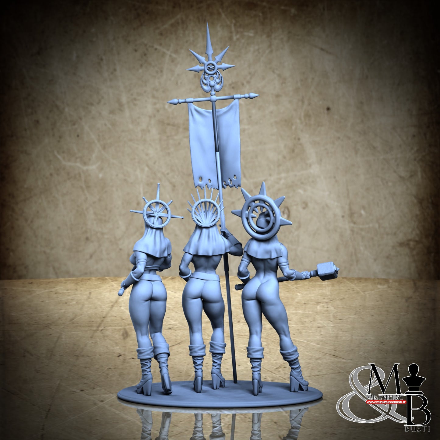 Sisters Diorama - Diorama NSFW Flag