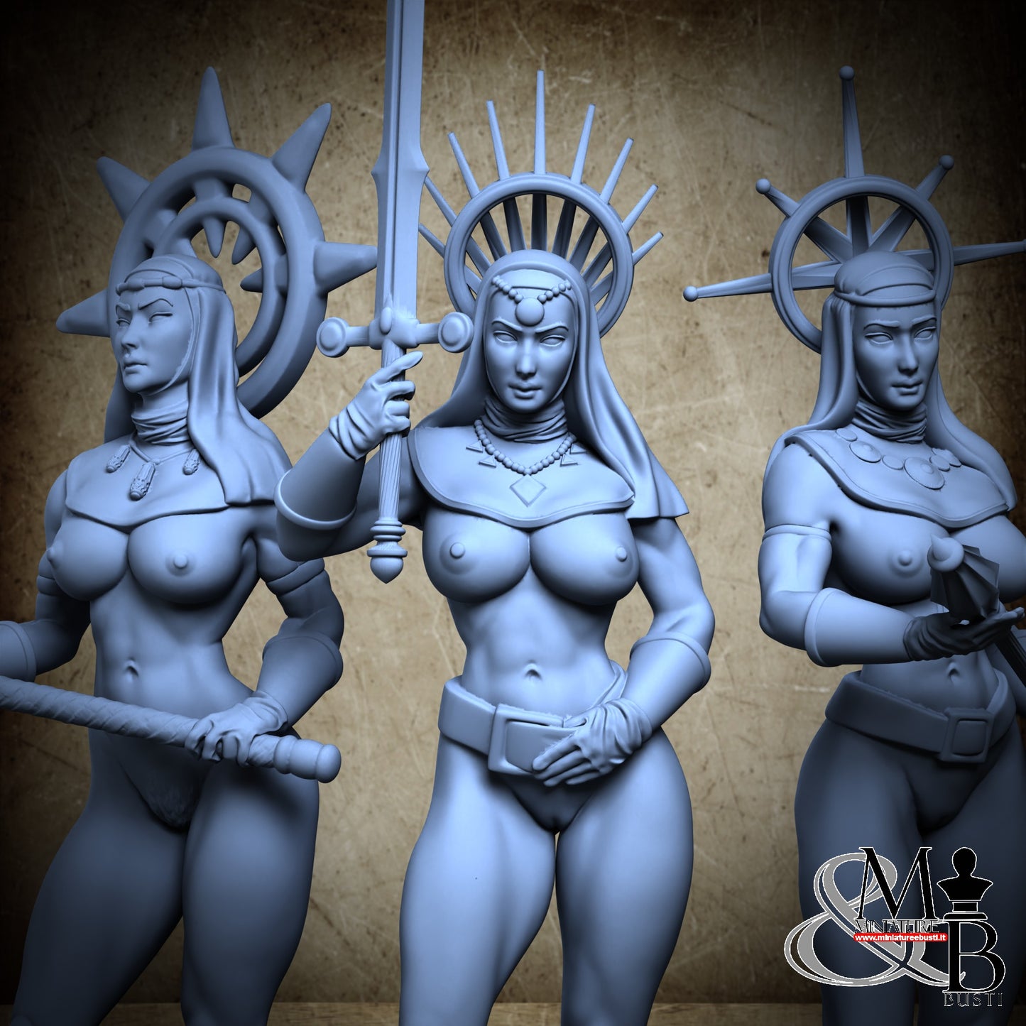 Sisters Diorama - Diorama NSFW Sword