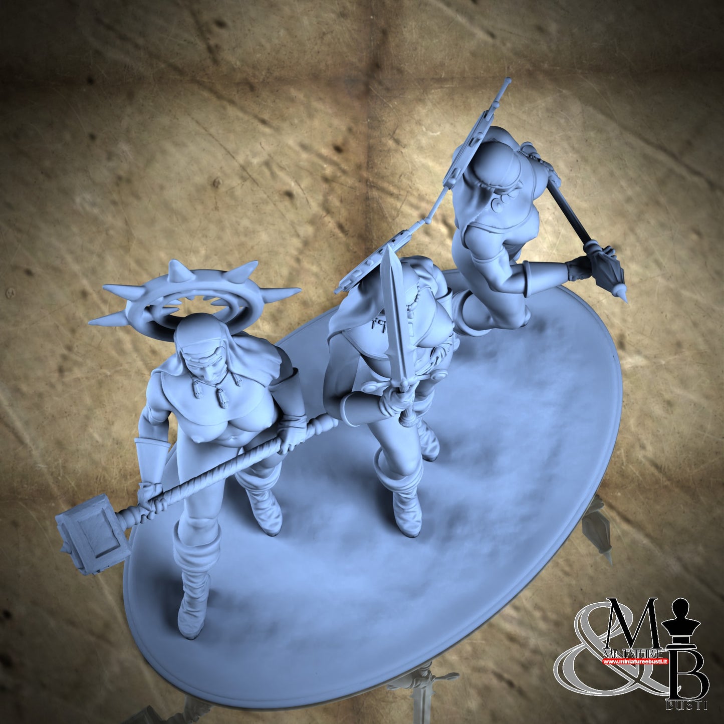 Sisters Diorama - Diorama NSFW Sword