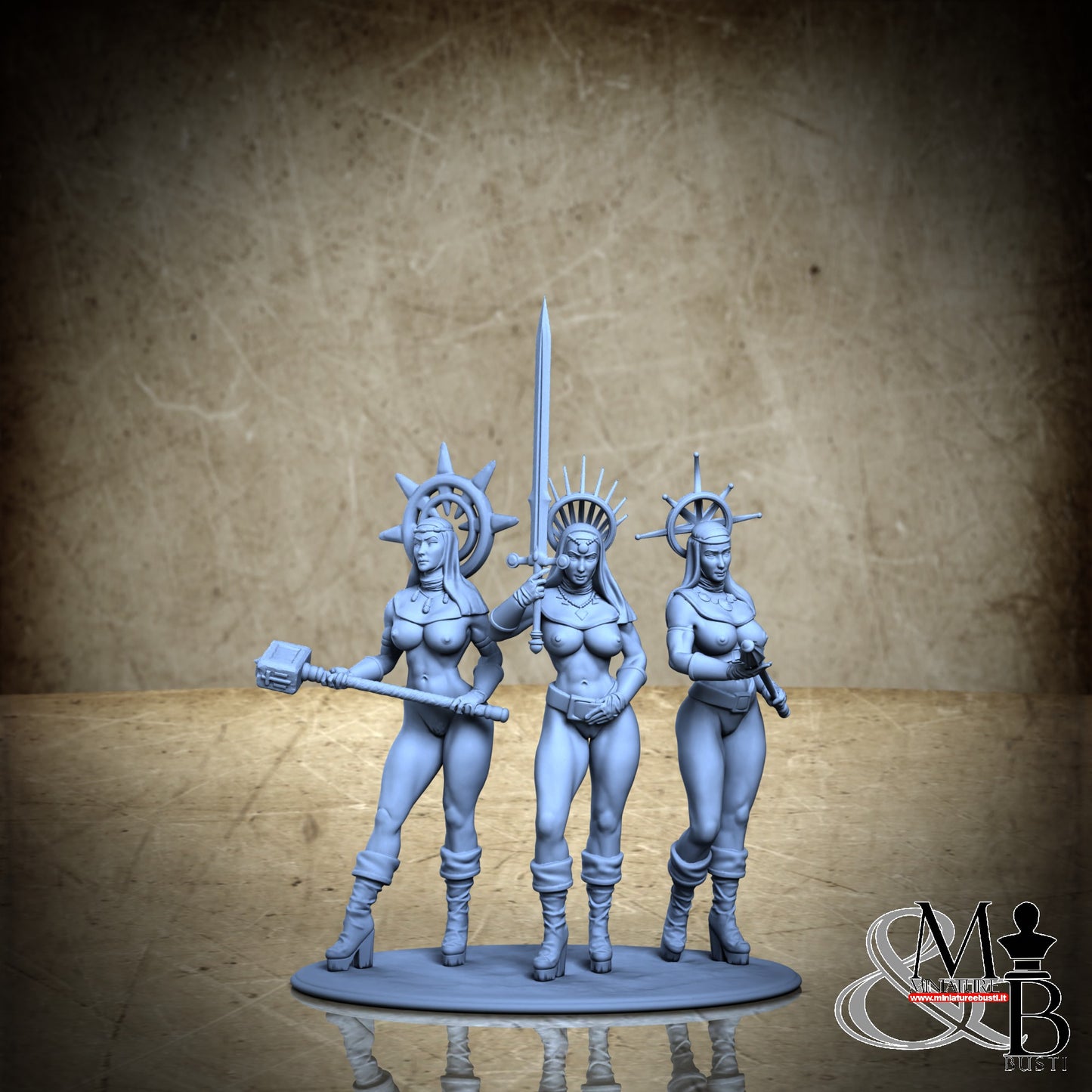 Sisters Diorama - Diorama NSFW Sword