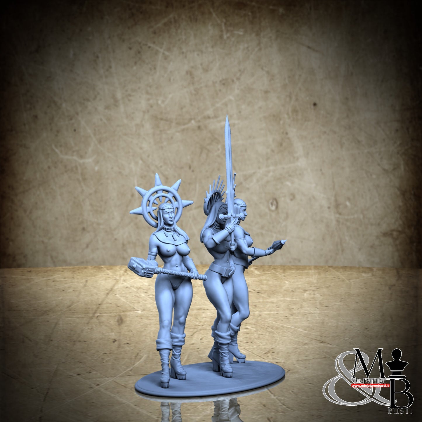Sisters Diorama - Diorama NSFW Sword