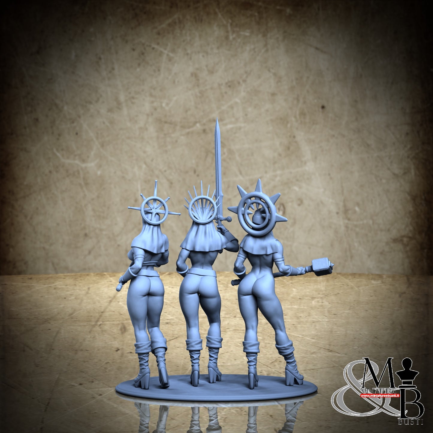 Sisters Diorama - Diorama NSFW Sword