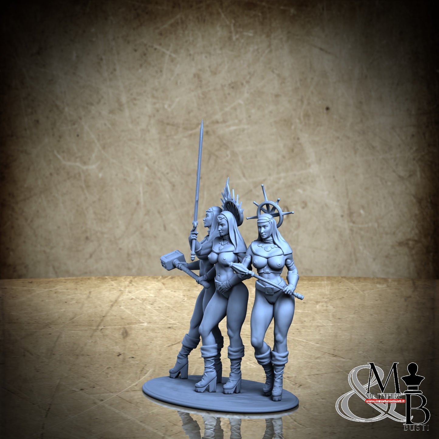 Sisters Diorama - Diorama NSFW Sword