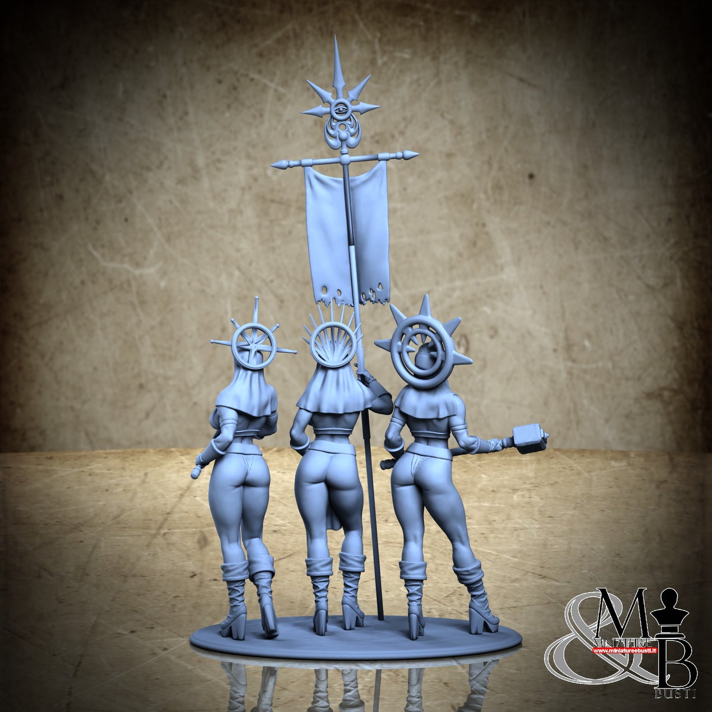 Sisters Diorama - Diorama SFW Flag