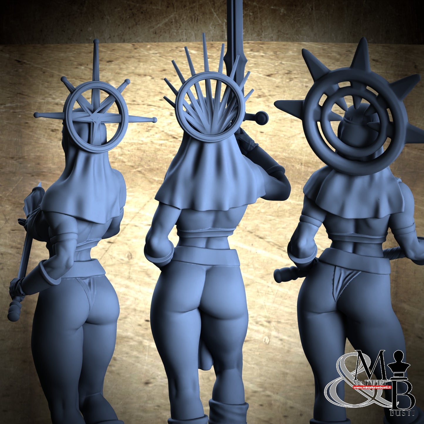 Sisters Diorama - Diorama SFW Sword