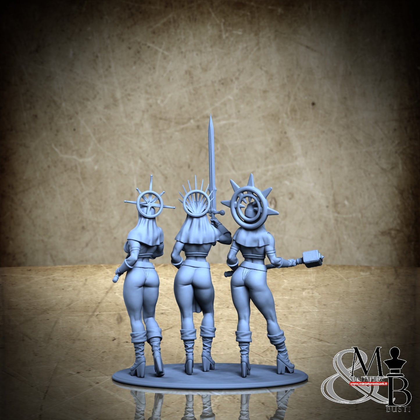 Sisters Diorama - Diorama SFW Sword