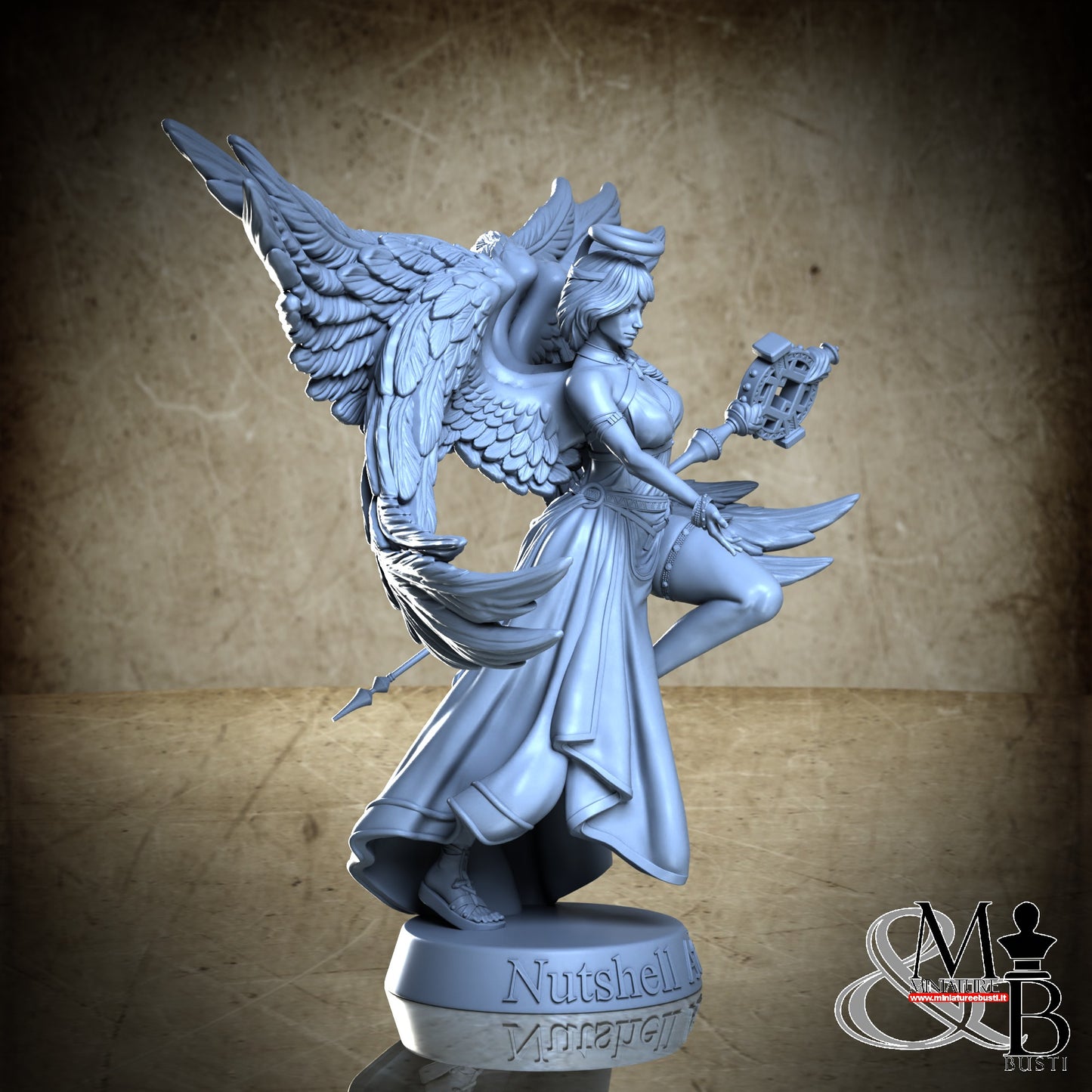 Angel - Small Chest Halo Wings