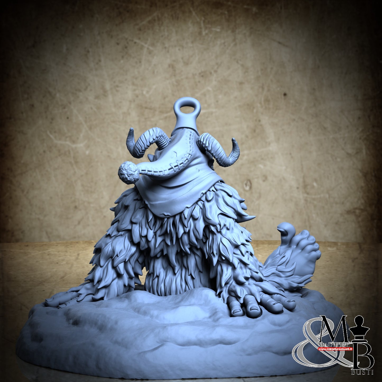 Yeti Snezhinka - Head with Ring