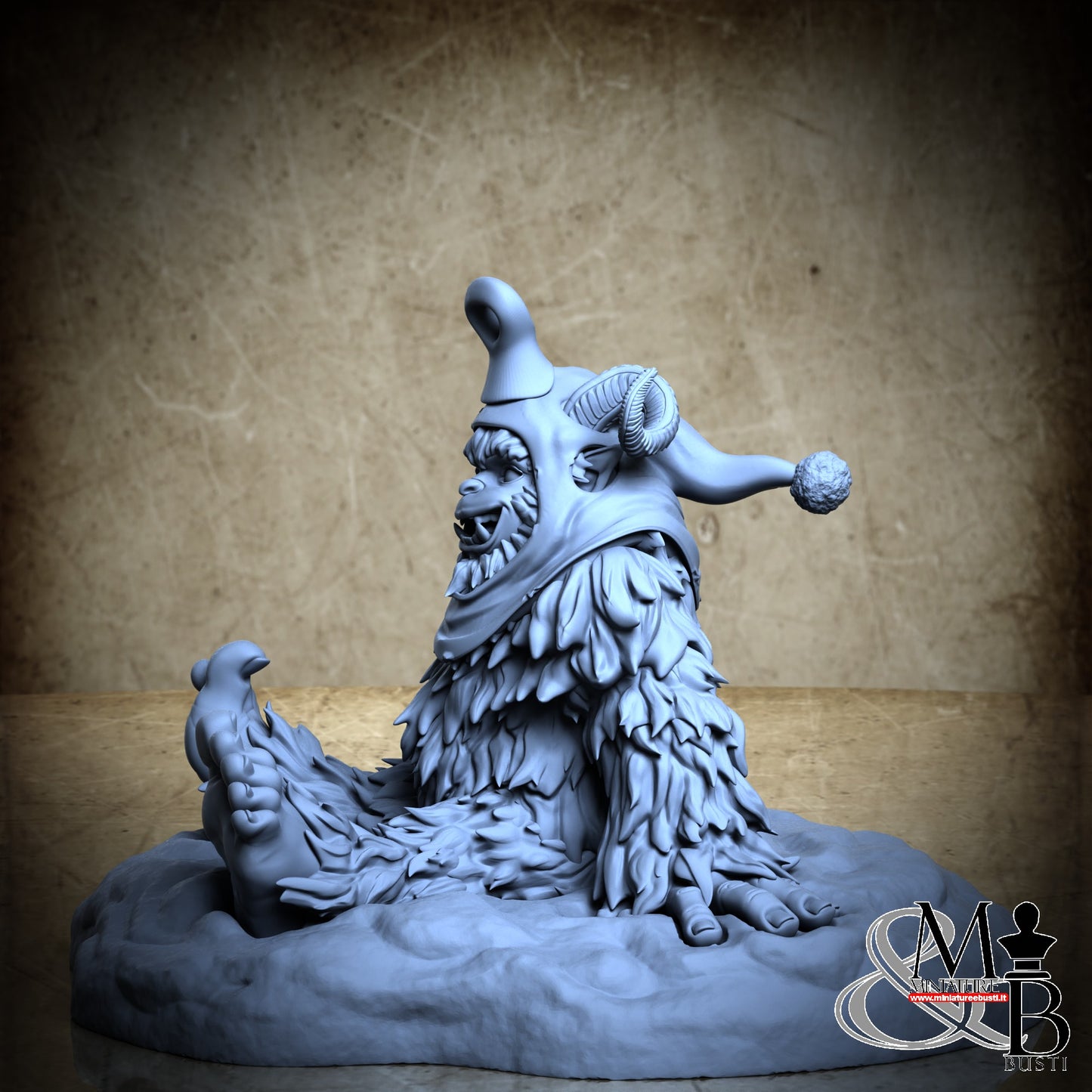 Yeti Snezhinka - Head with Ring