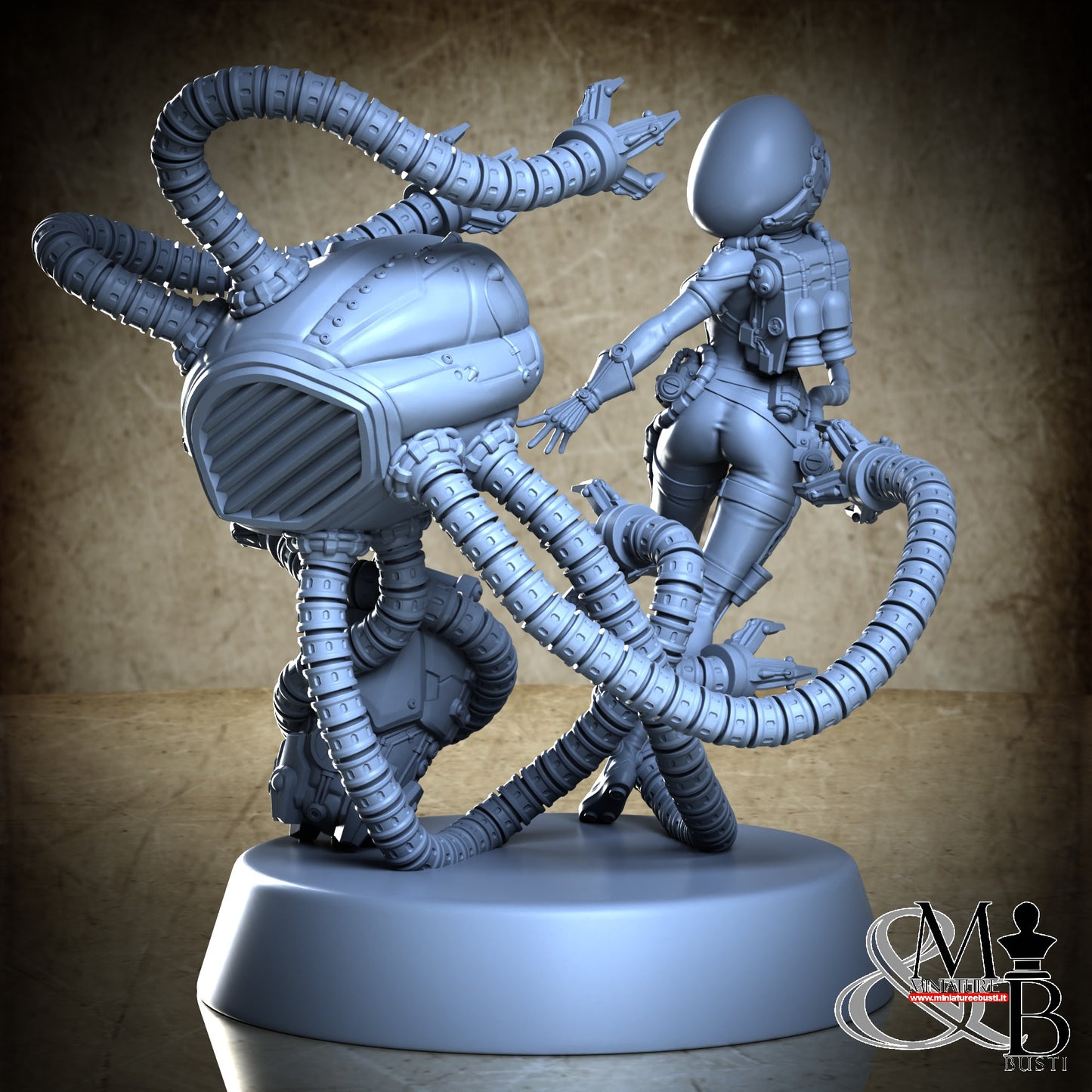 Space Girl Diorama - Helm