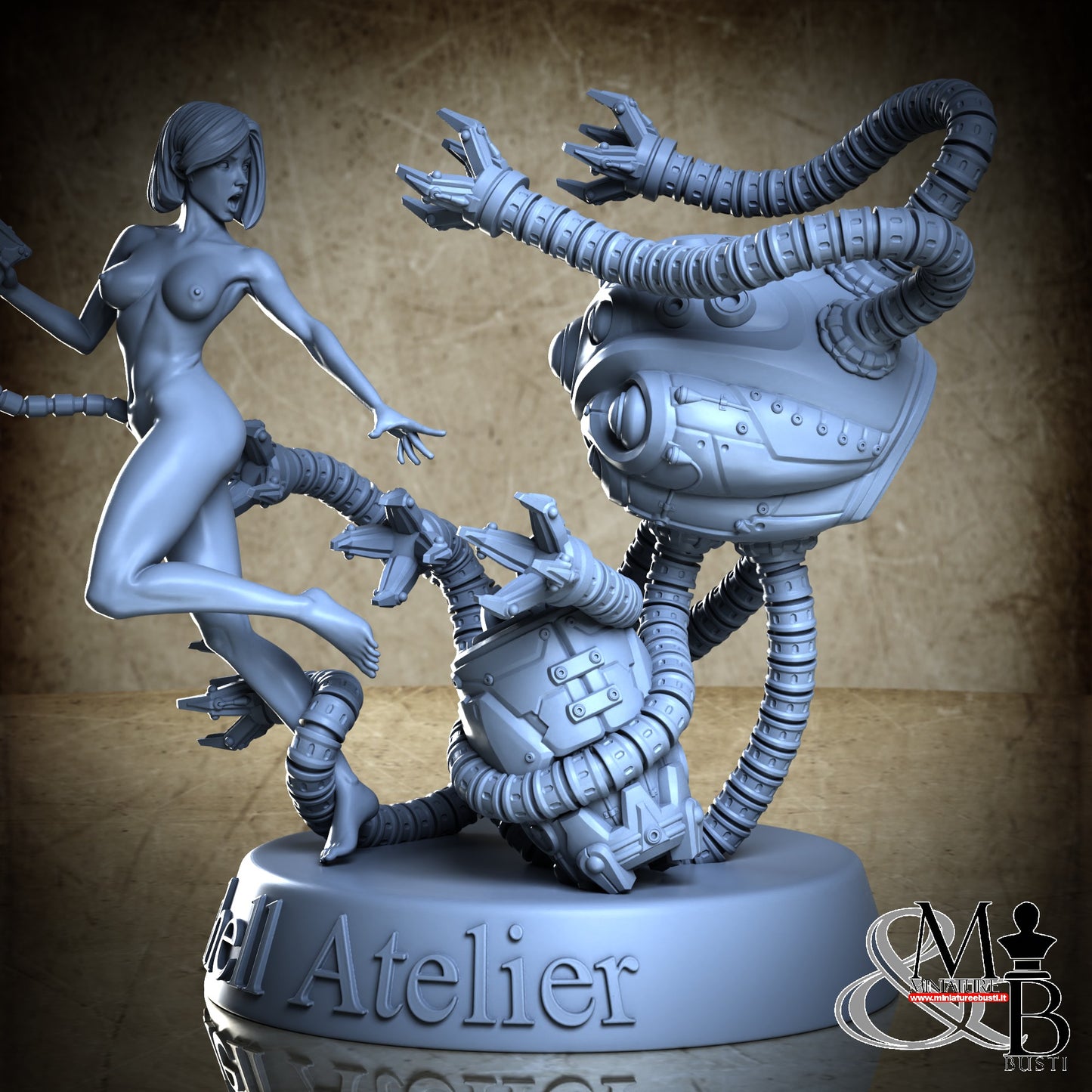 Space Girl Diorama - NSFW Naked