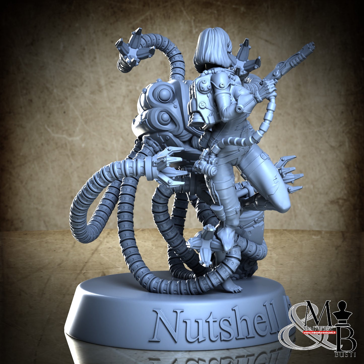 Space Girl Diorama - NSFW Torn No Helm