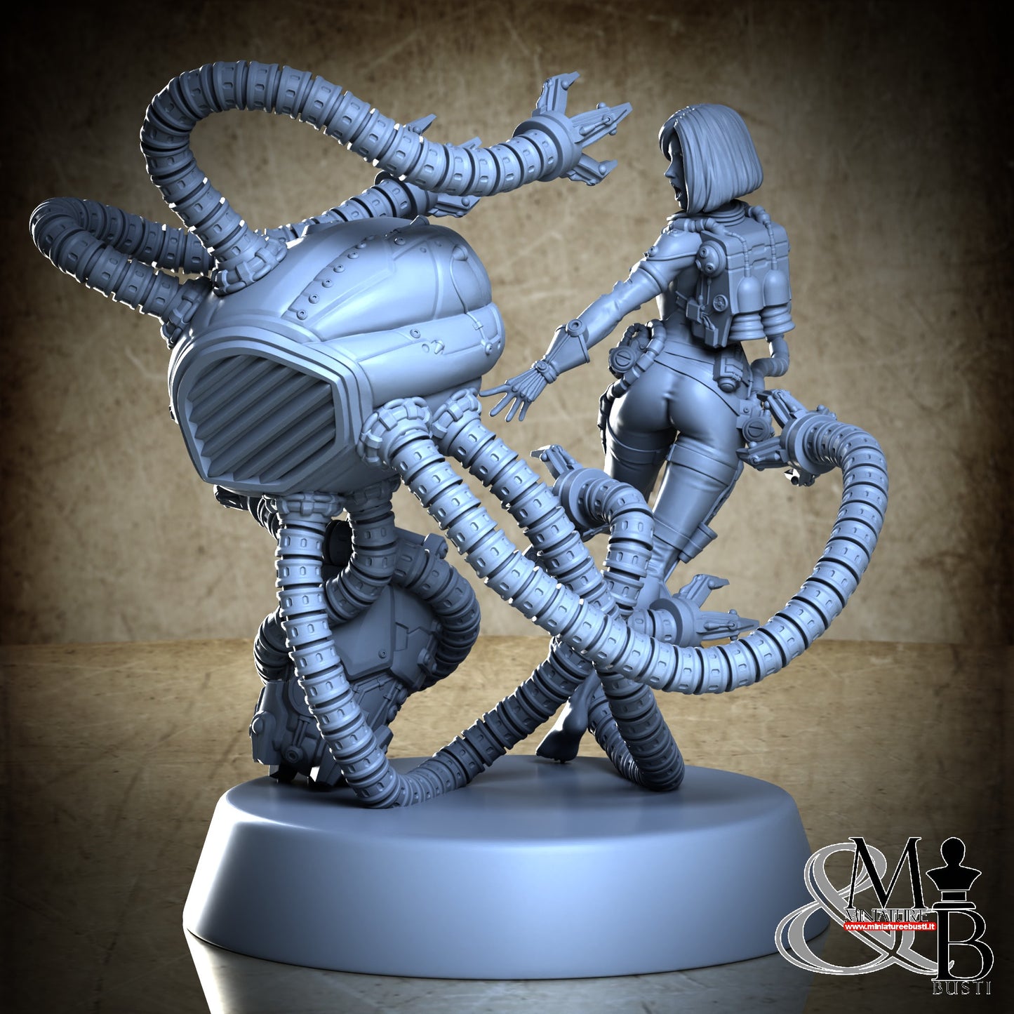 Space Girl Diorama - NSFW Torn No Helm