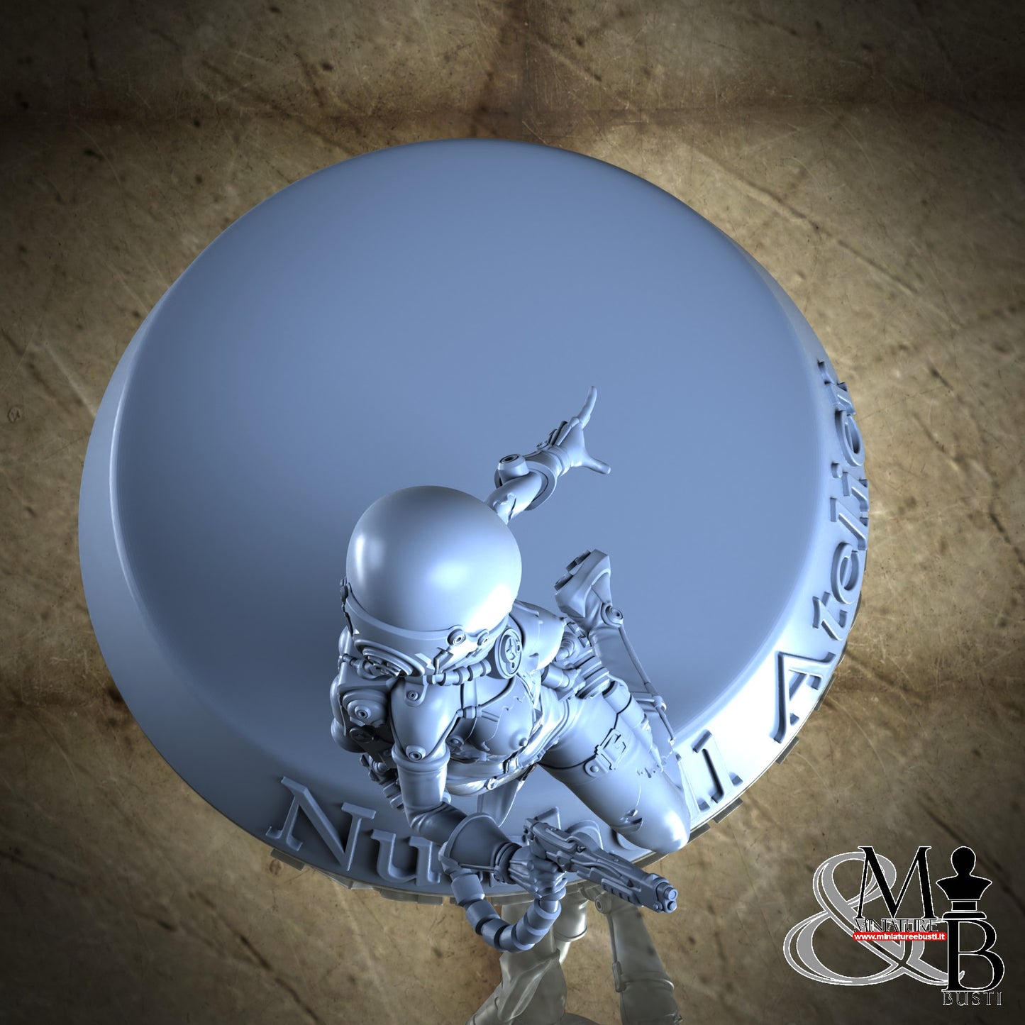 Space Girl - Torn Helm
