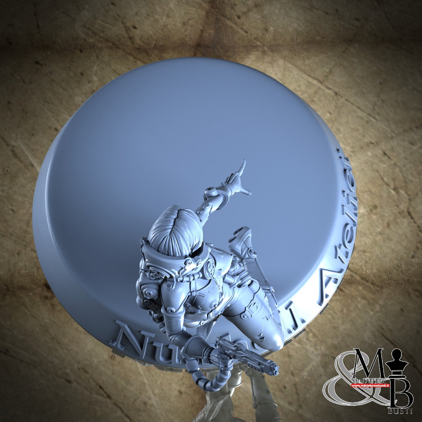Space Girl - Torn Open Helm