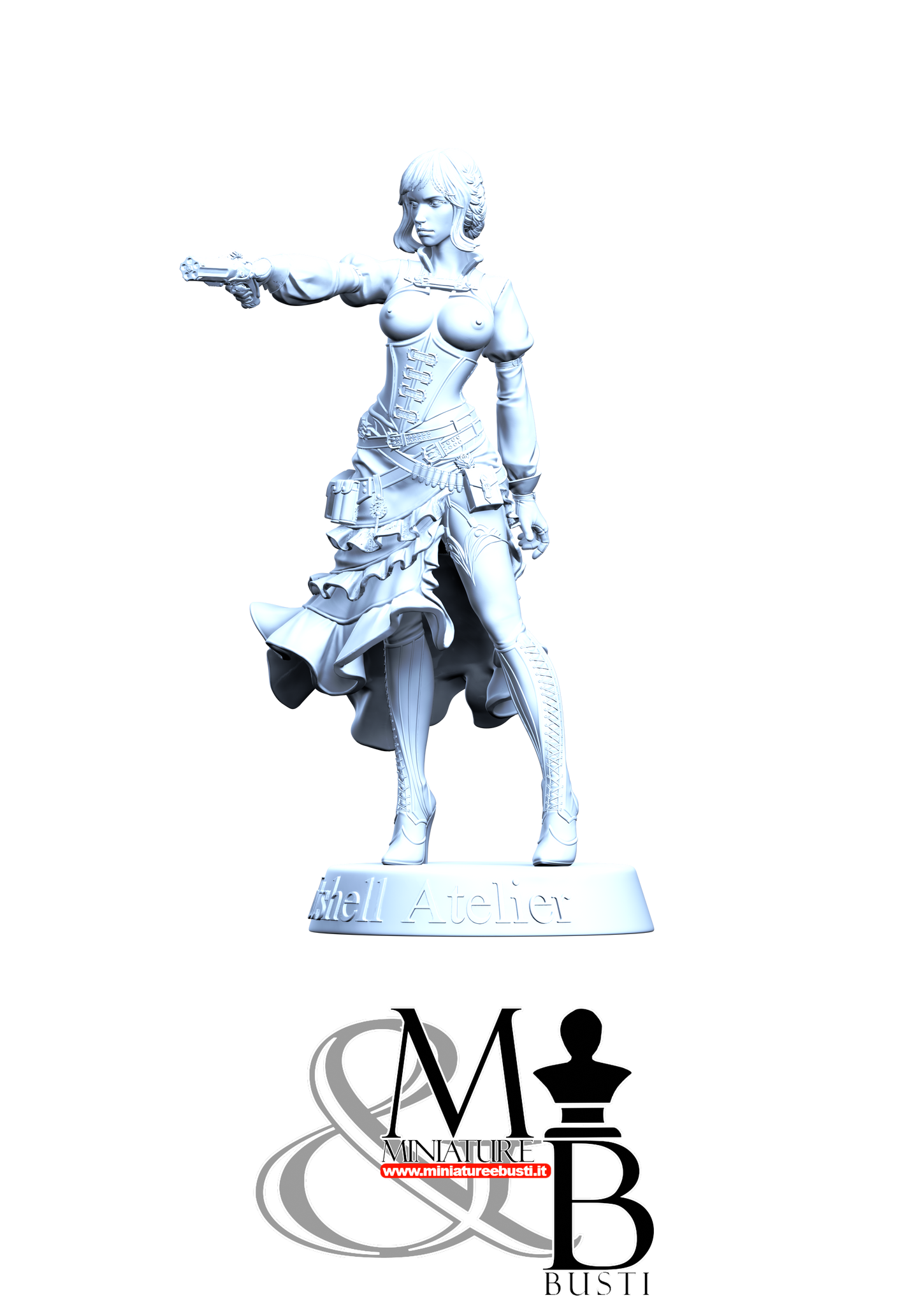 Steampunk Girl - Topless coppa N