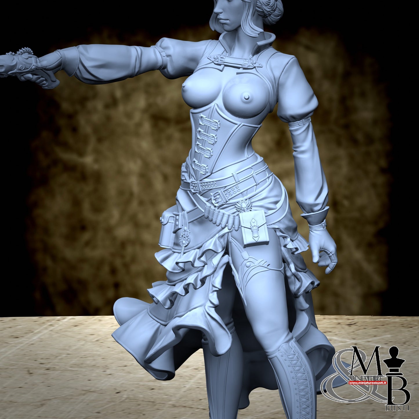 Steampunk Girl - Topless coppa N