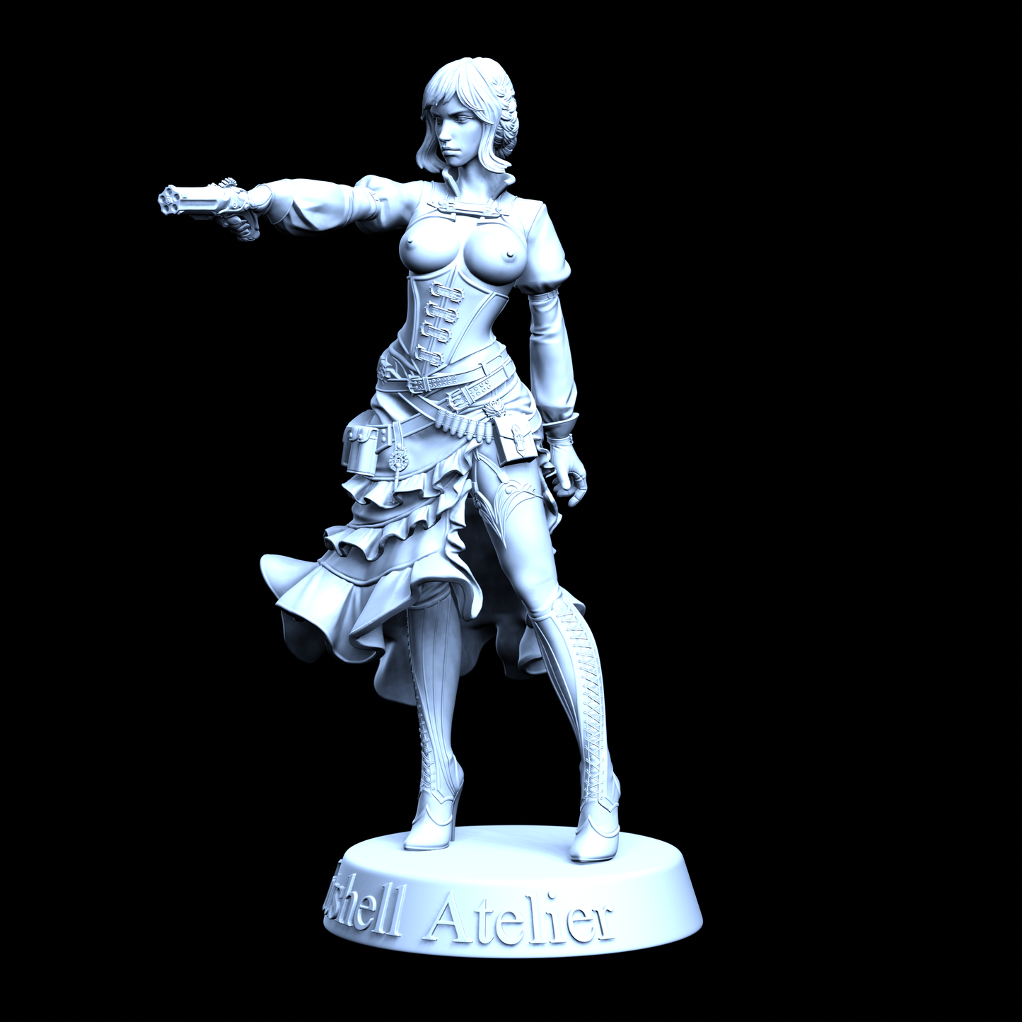 Steampunk Girl - Topless coppa N