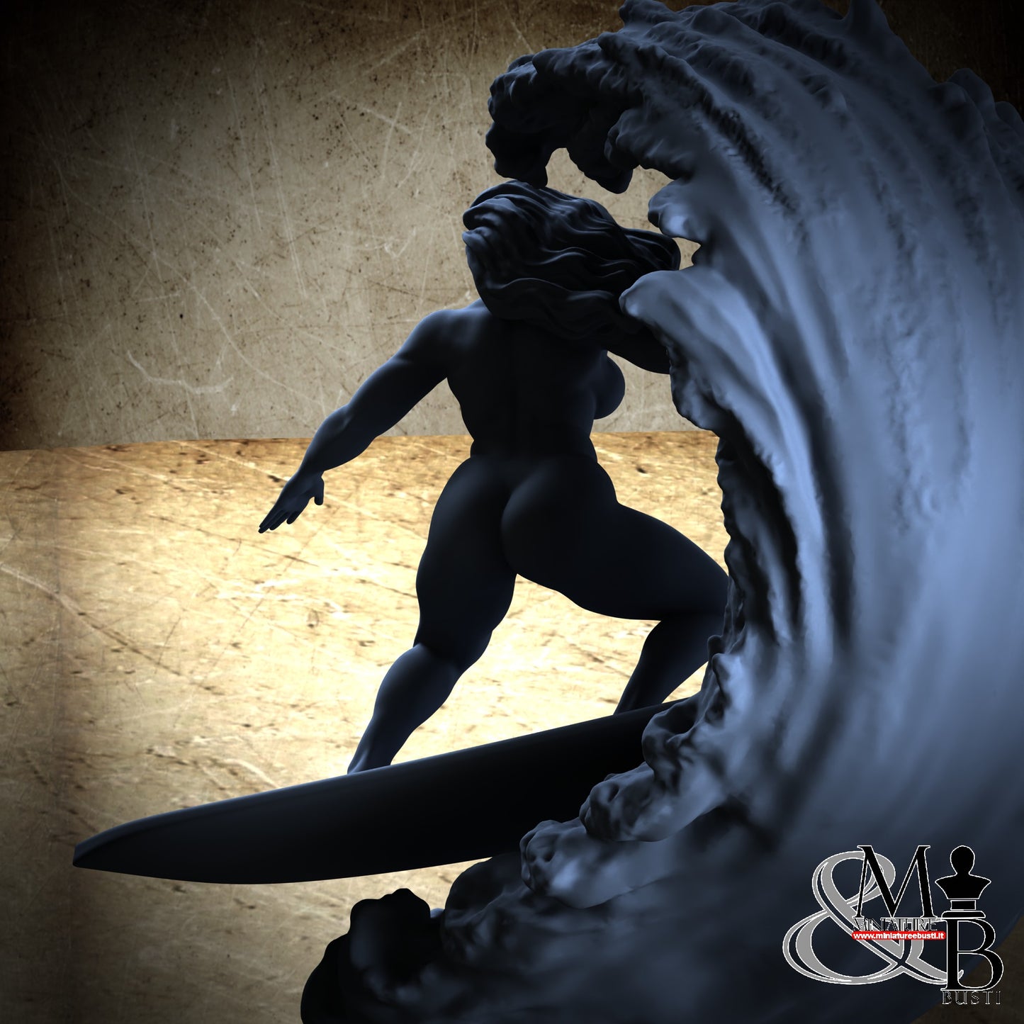 Surfer on waves - NSFW no Sword