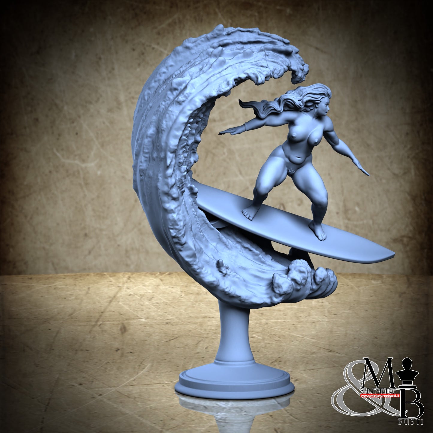 Surfer on waves - NSFW no Sword