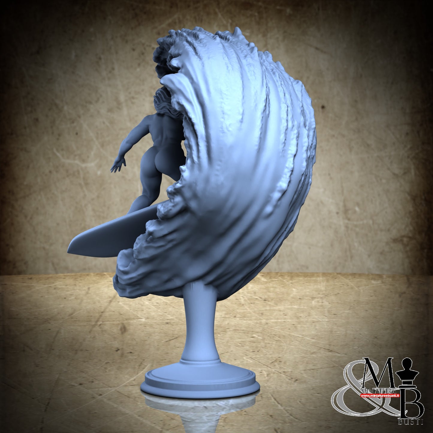 Surfer on waves - NSFW Sword