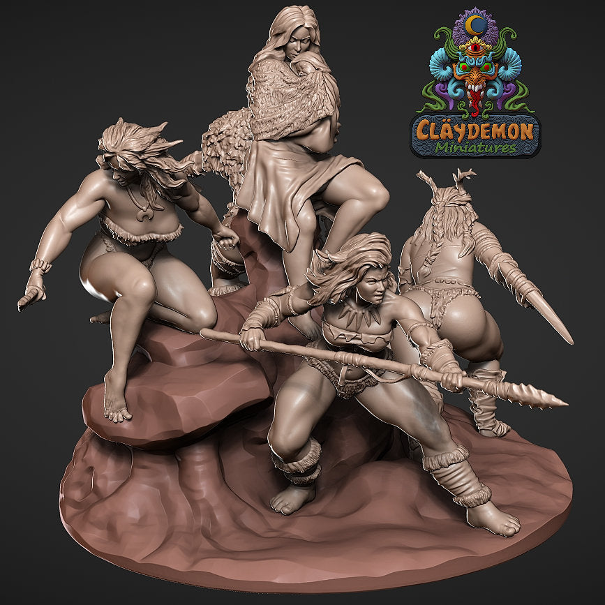 The Tribe diorama - Diorama SFW