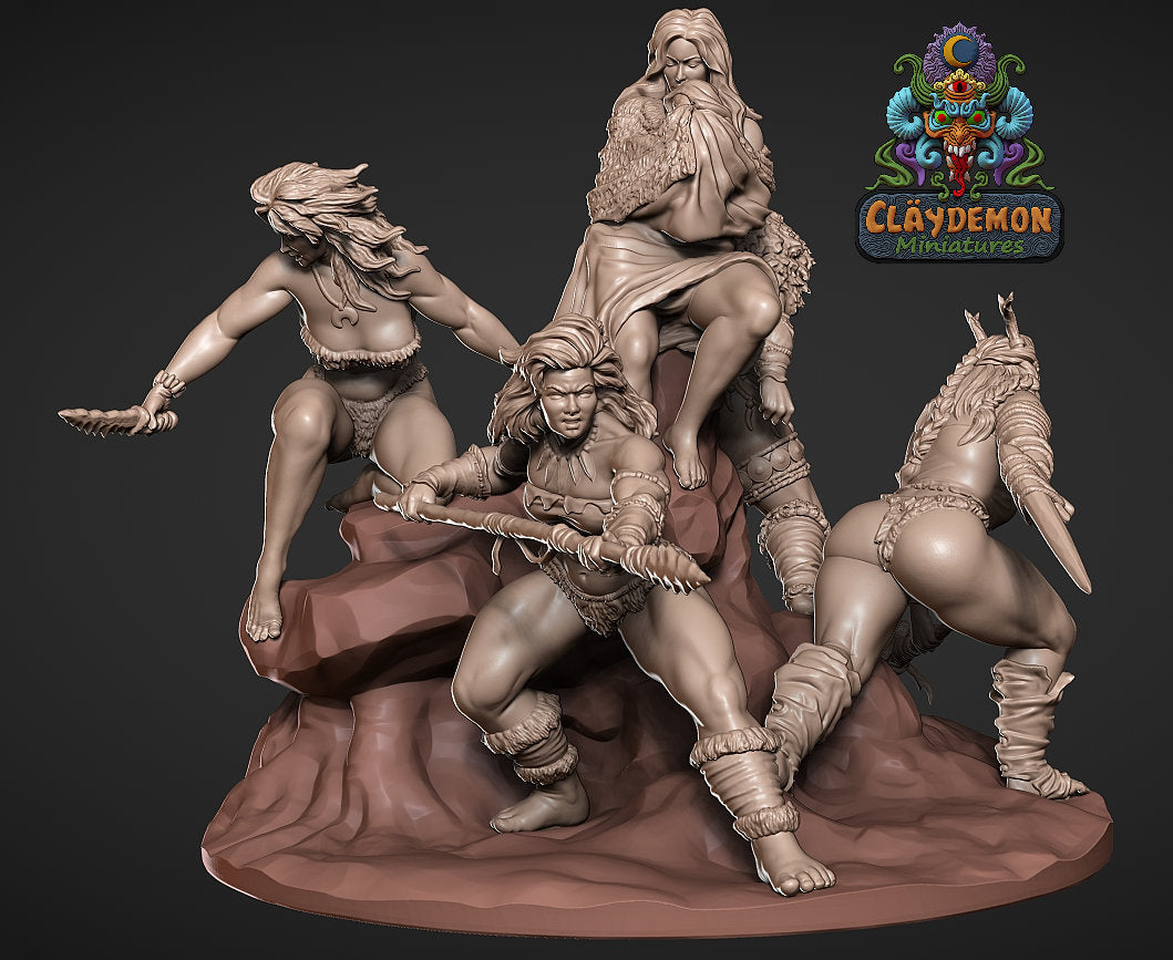 The Tribe diorama - Diorama SFW