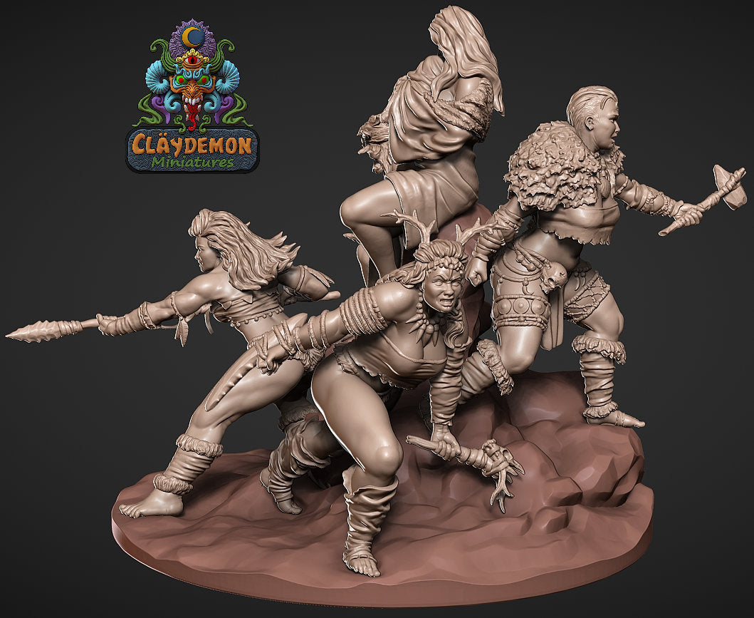 The Tribe diorama - Diorama SFW