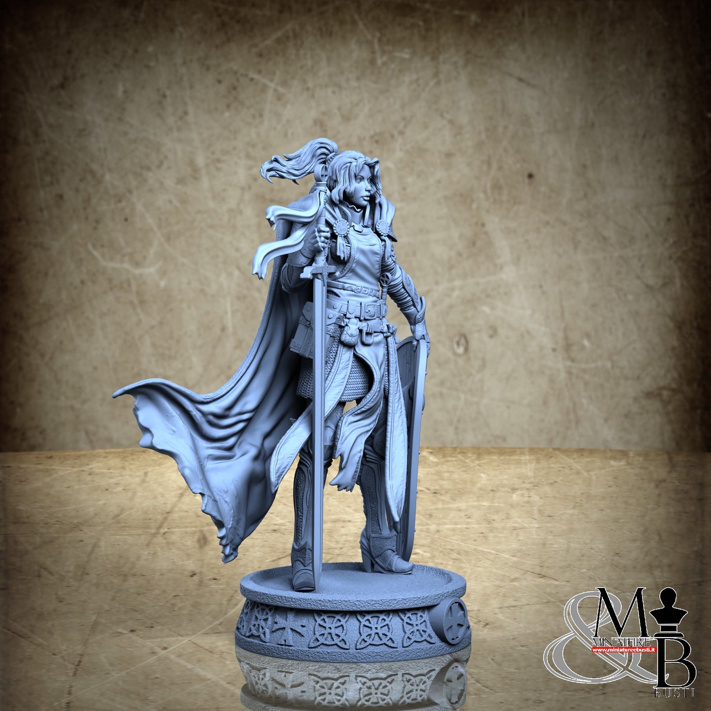 Templar Girl - Simple Base