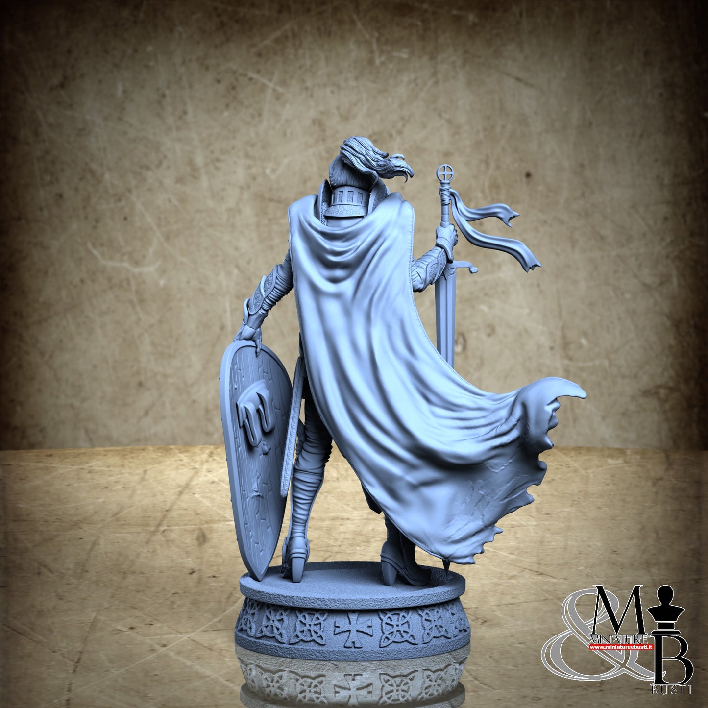 Templar Girl - Simple Base
