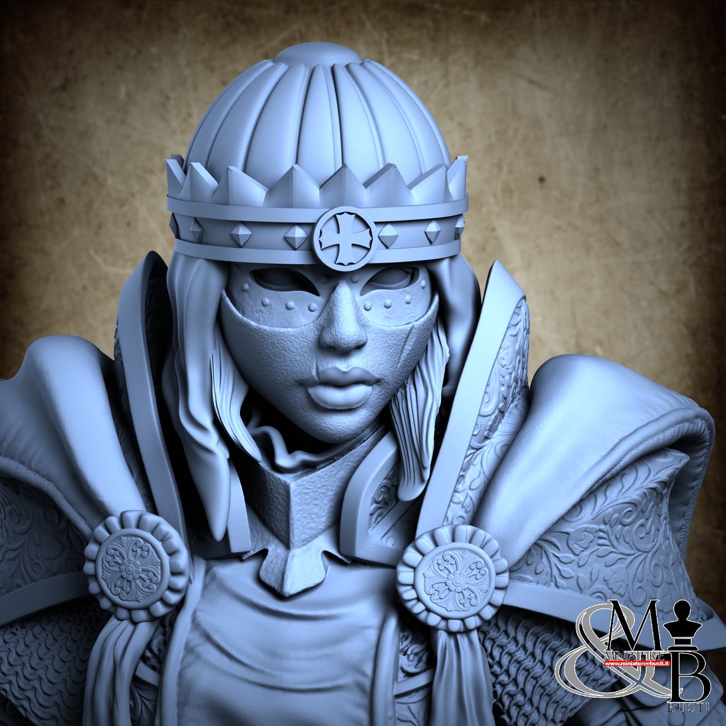 Templar Girl - Simple Base with elm