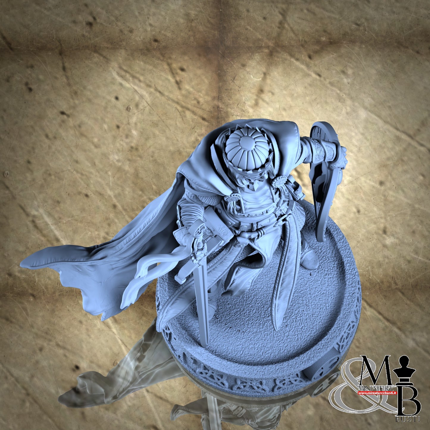 Templar Girl - Simple Base with elm