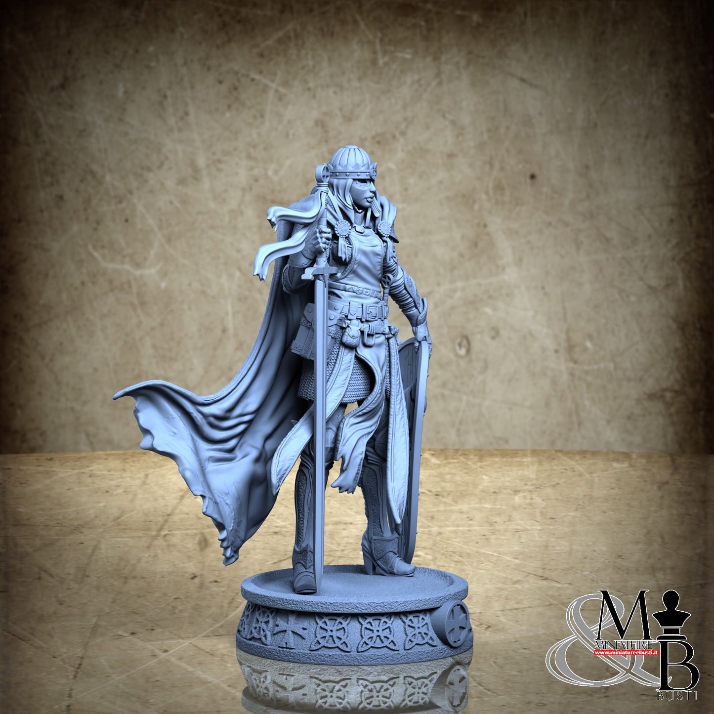 Templar Girl - Simple Base with elm
