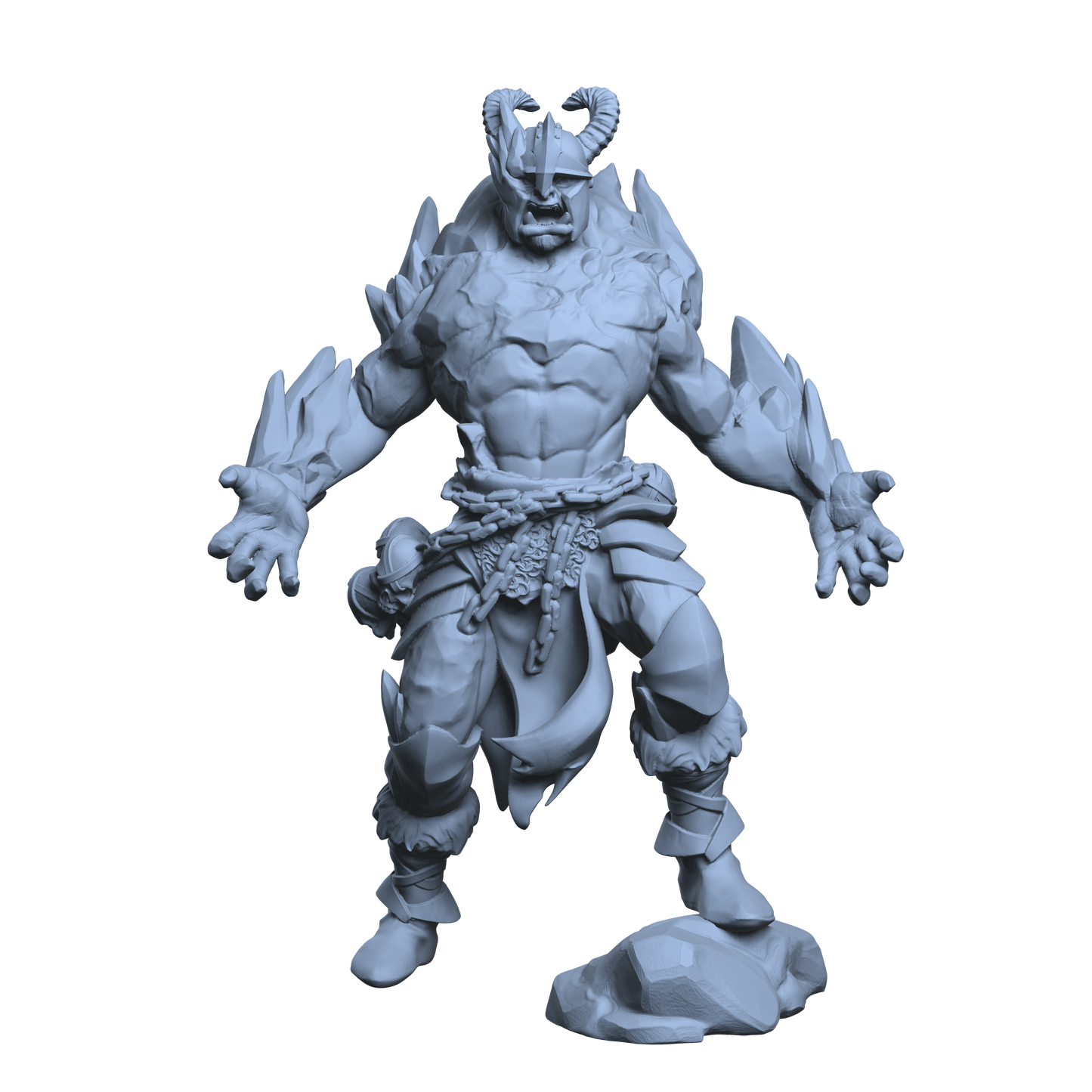 Frozen Knights - Undead Barbarian