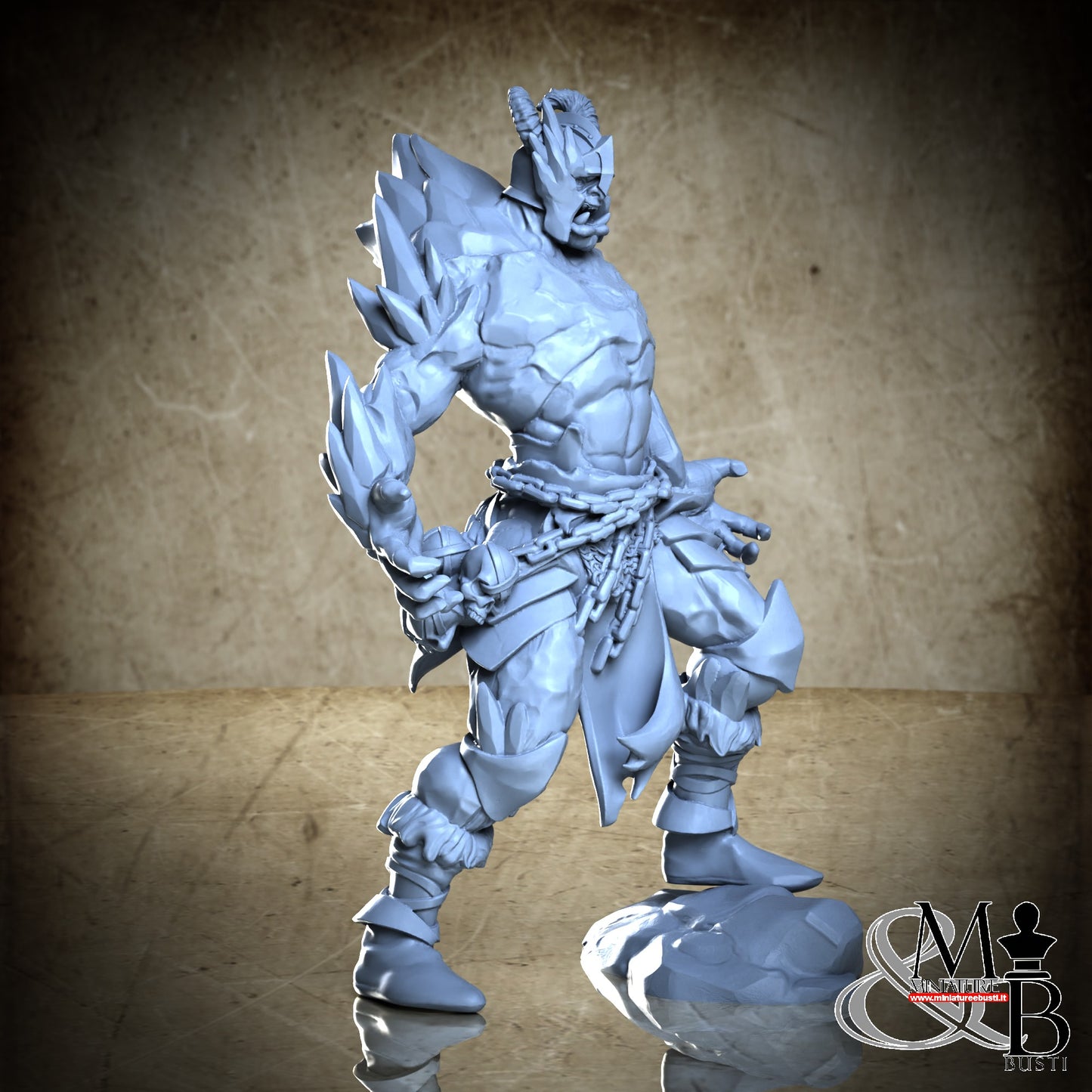 Frozen Knights - Undead Barbarian
