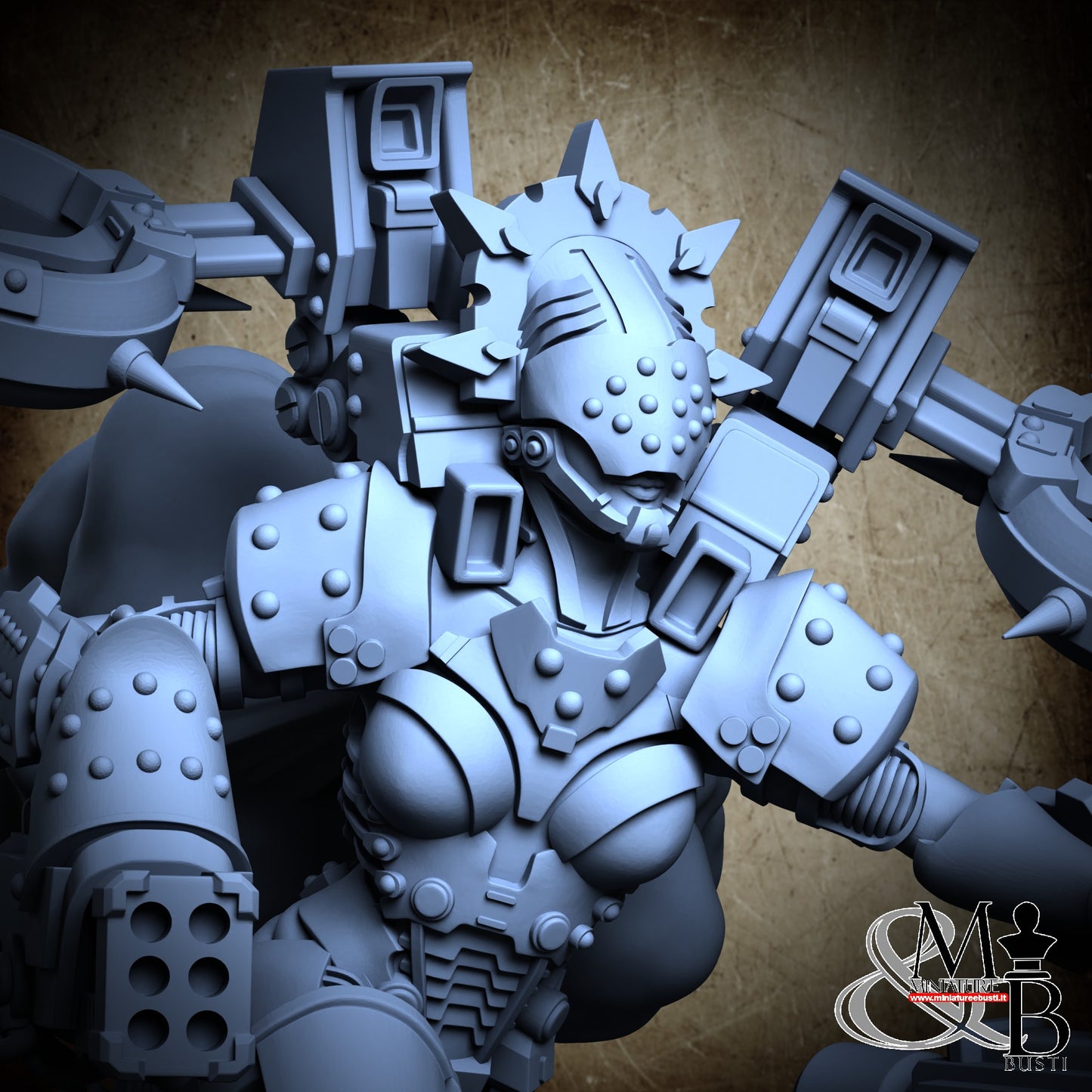 Arderite Valkyries - Cannon Diorama Base